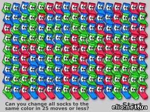 (Flash-Games) Sock dye